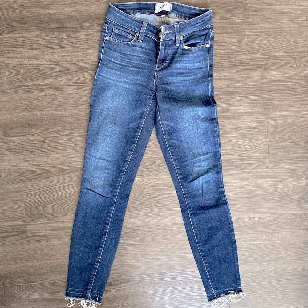 PAIGE Verdugo Ankle Skinny Jeans (24)